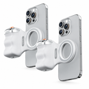 Suporte Magnético TELESIN 360° com Controle Remoto para Celular Android e IOS com LED