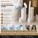 Montarial PureBrush™ | Escova Sanitária Inteligente com Dispenser Integrado