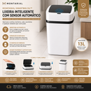 Montarial SmartBin™ | Lixeira Inteligente Automática com Sensor Infravermelho 13L