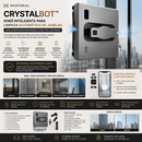 Montarial CrystalBot™ | Robô Inteligente para Limpeza Automática de Janelas com Sistema Antiqueda