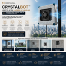 Montarial CrystalBot™ | Robô Inteligente para Limpeza Automática de Janelas com Sistema Antiqueda