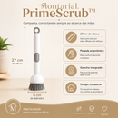 Montarial PrimeScrub™ | Escova Multiuso com Dispenser Integrado para Limpeza Profunda