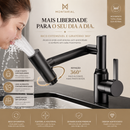 Montarial AquaSense™ | Torneira Gourmet Inteligente com Display Digital e Giro 360°