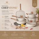 Montarial ChefStone™ | Jogo de Panelas Antiaderente Premium 12 Peças