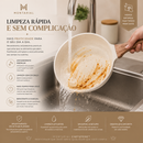 Montarial ChefStone™ | Jogo de Panelas Antiaderente Premium 12 Peças