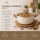 Montarial ChefStone™ | Jogo de Panelas Antiaderente Premium 12 Peças