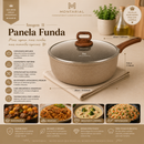 Montarial ChefStone™ | Jogo de Panelas Antiaderente Premium 12 Peças