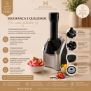 Montarial IceCream Pro™ | Máquina de Sorvete Natural com Frutas Congeladas 220W