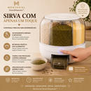 Montarial SmartDispenser™ | Organizador Giratório 360° para Grãos, Cereais e Alimentos Secos