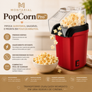 Montarial PopCorn Pro™ | Pipoqueira Elétrica Sem Óleo de Ar Quente