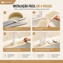 Montarial SinkFlow™ | Organizador Escorredor para Pia em Silicone