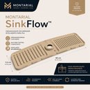 Montarial SinkFlow™ | Organizador Escorredor para Pia em Silicone