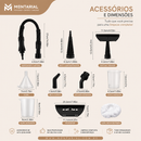 Montarial VaporMax™ | Limpador a Vapor Portátil Multifuncional