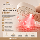 Montarial FlameX™ | Escova Elétrica Massageadora com Luz Vermelha 650nm