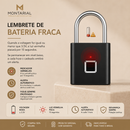 Montarial Lock™ | Cadeado Inteligente por Impressão Digital
