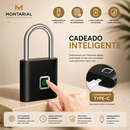 Montarial Lock™ | Cadeado Inteligente por Impressão Digital