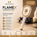 Montarial FlameX™ | Escova Elétrica Massageadora com Luz Vermelha 650nm