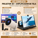 Amplificador De Tela Celular Lupa 3d Portátil Para Filmes, leitura, e videos